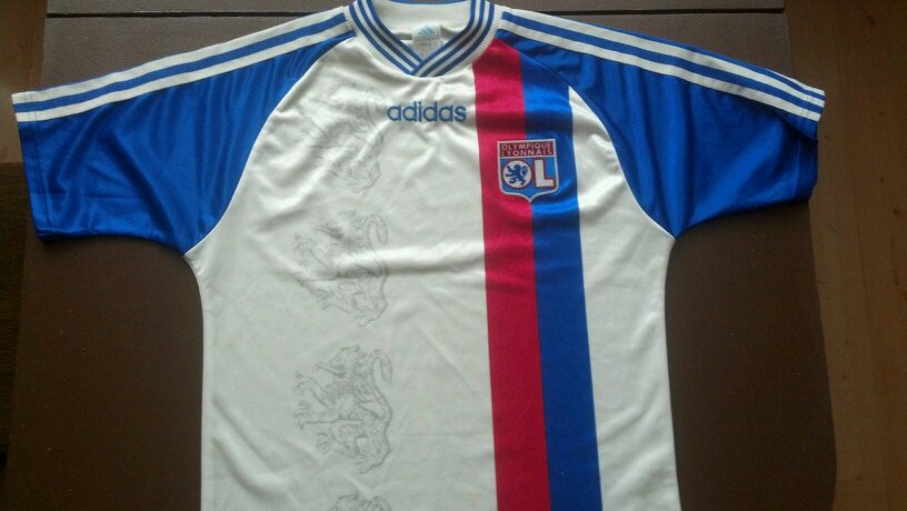 maillot de foot ol domicile 1996-1997 pas cher