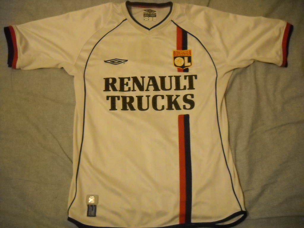 maillot de foot ol domicile 2003-2004 pas cher