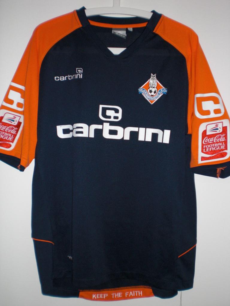 maillot de foot oldham athletic afc exterieur 2009-2011 pas cher