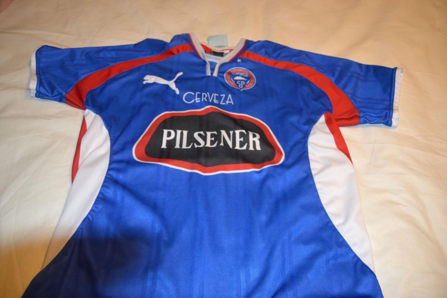 maillot de foot olmedo domicile 2001 rétro