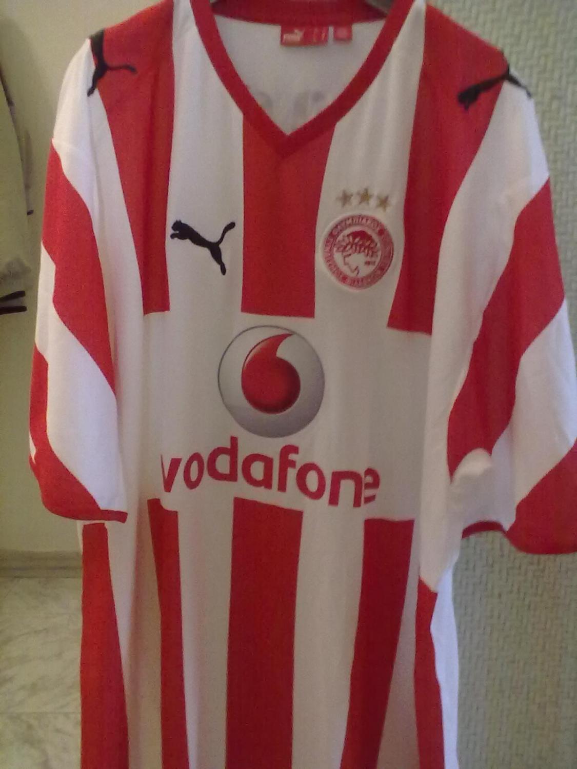 maillot de foot olympiakos domicile 2008-2009 pas cher