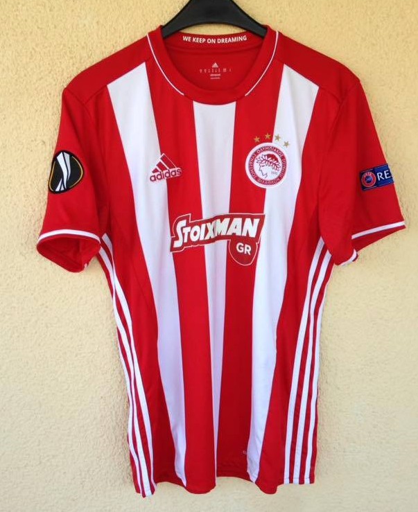 maillot de foot olympiakos domicile 2016-2017 pas cher