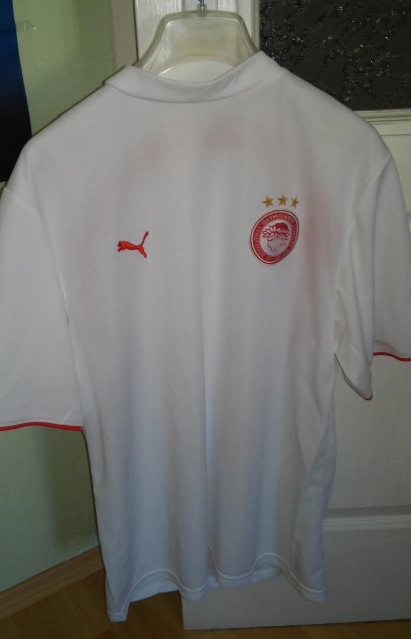 maillot de foot olympiakos exterieur 2006-2007 pas cher