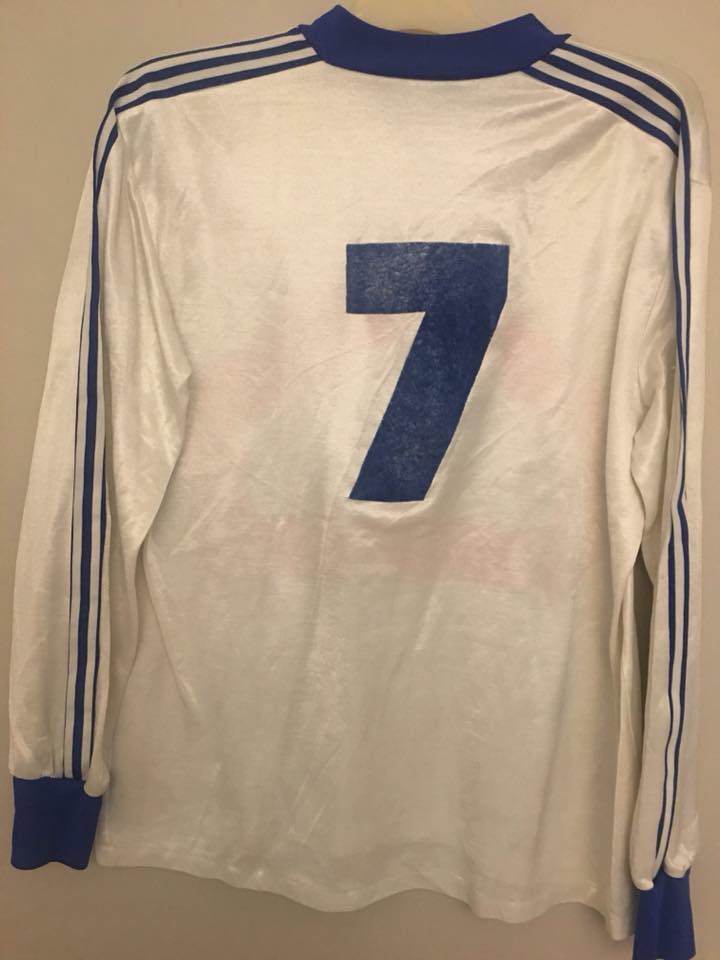 maillot de foot om domicile 1987-1988 rétro