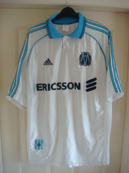 maillot de foot om domicile 1998-1999 rétro