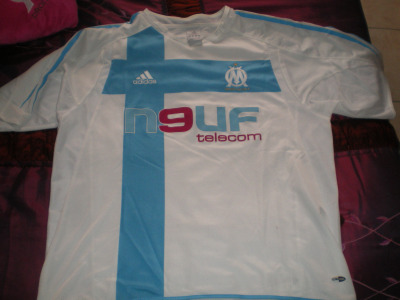 maillot de foot om domicile 2004-2005 pas cher