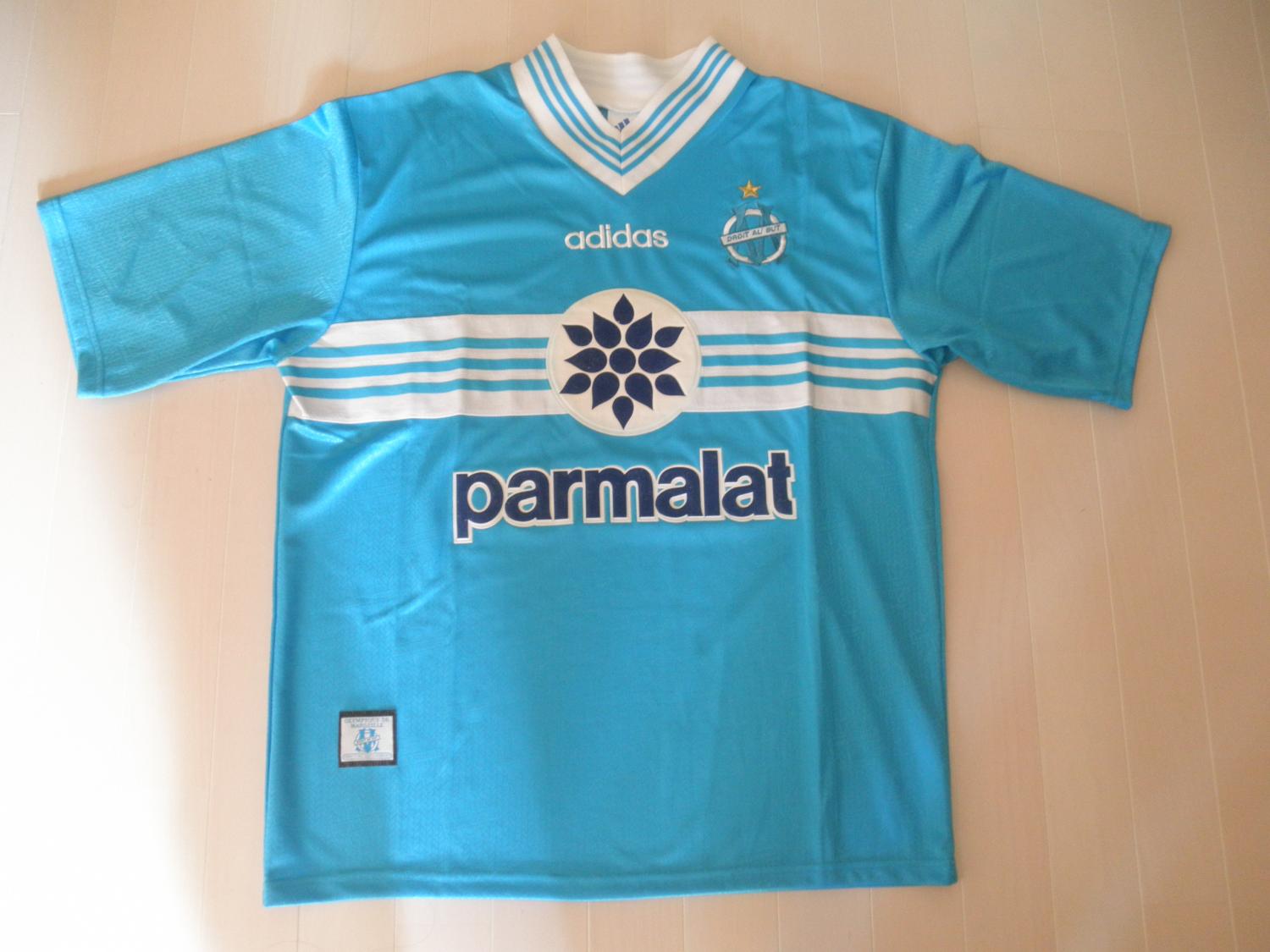 maillot de foot om exterieur 1996-1997 rétro