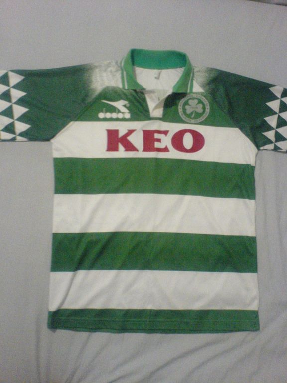 maillot de foot omonia nicosie exterieur 1996-1997 rétro