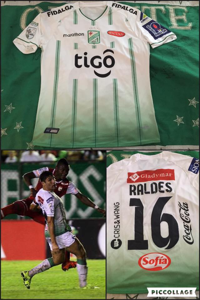 maillot de foot oriente petrolero exterieur 2015 rétro