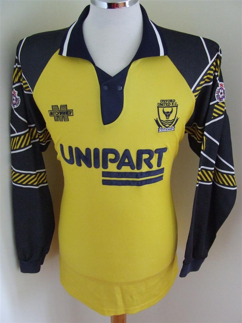 maillot de foot oxford united fc domicile 1993-1994 pas cher