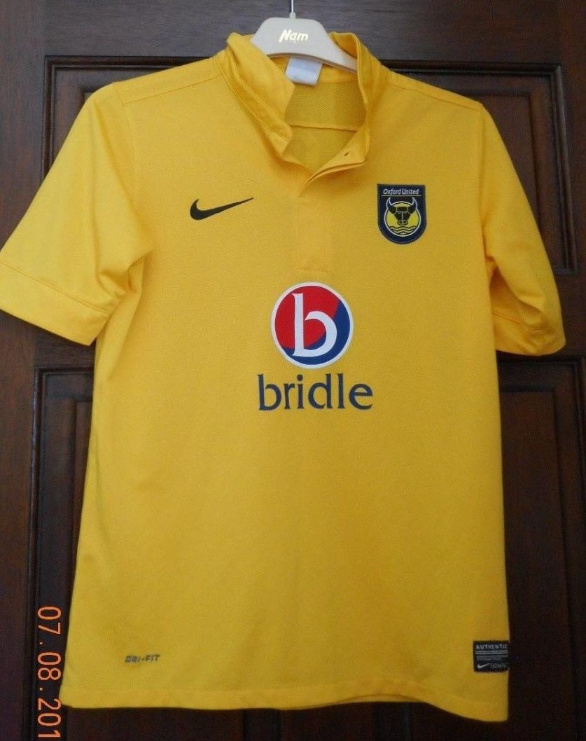 maillot de foot oxford united fc domicile 2012-2013 pas cher