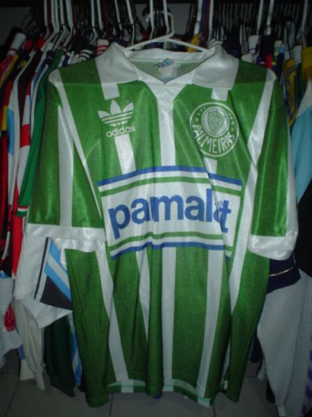 maillot de foot palmeiras domicile 1992-1993 rétro