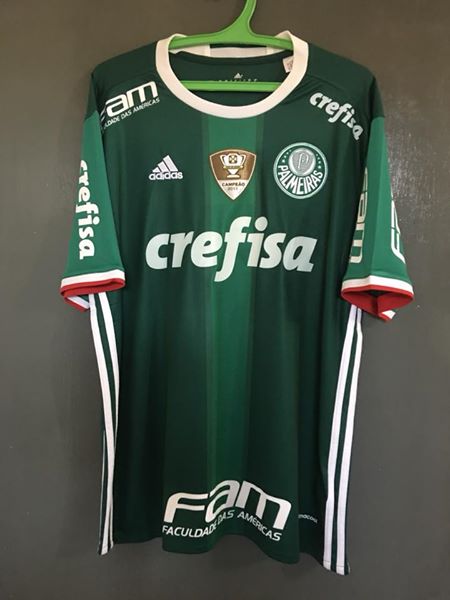 maillot de foot palmeiras domicile 2016-2017 rétro