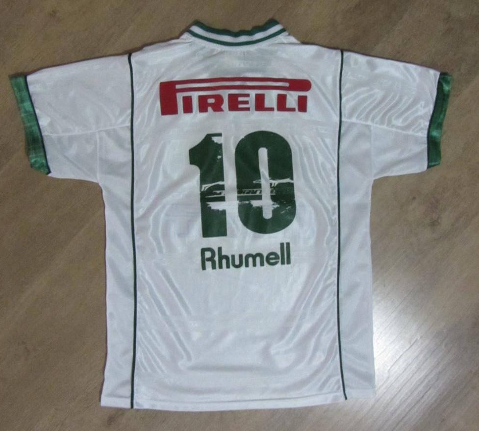 maillot de foot palmeiras exterieur 2001-2002 rétro