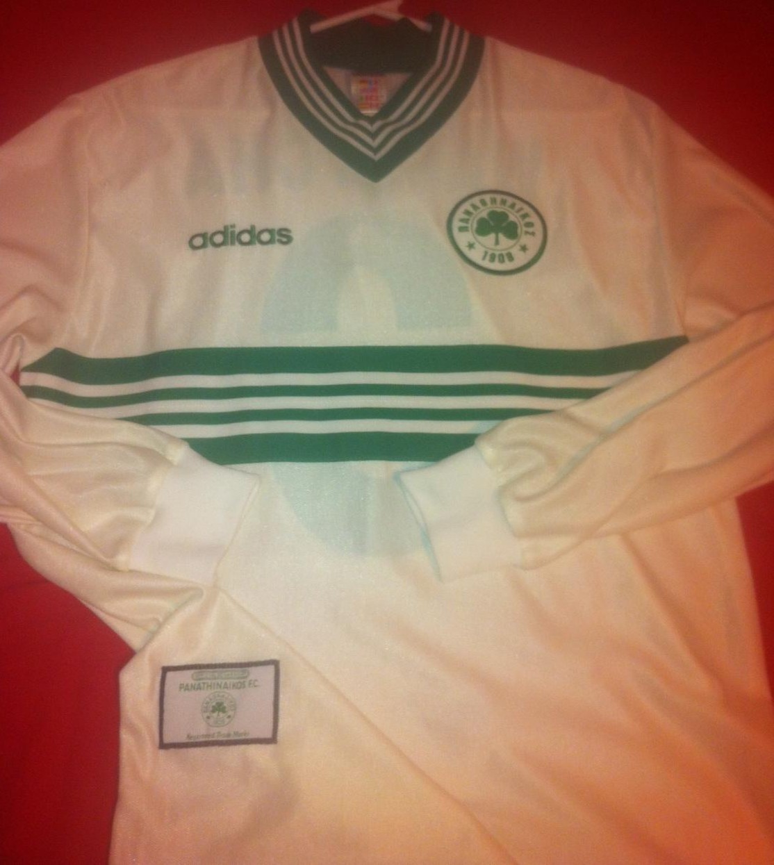 maillot de foot panathinaikos exterieur 1997-1999 pas cher