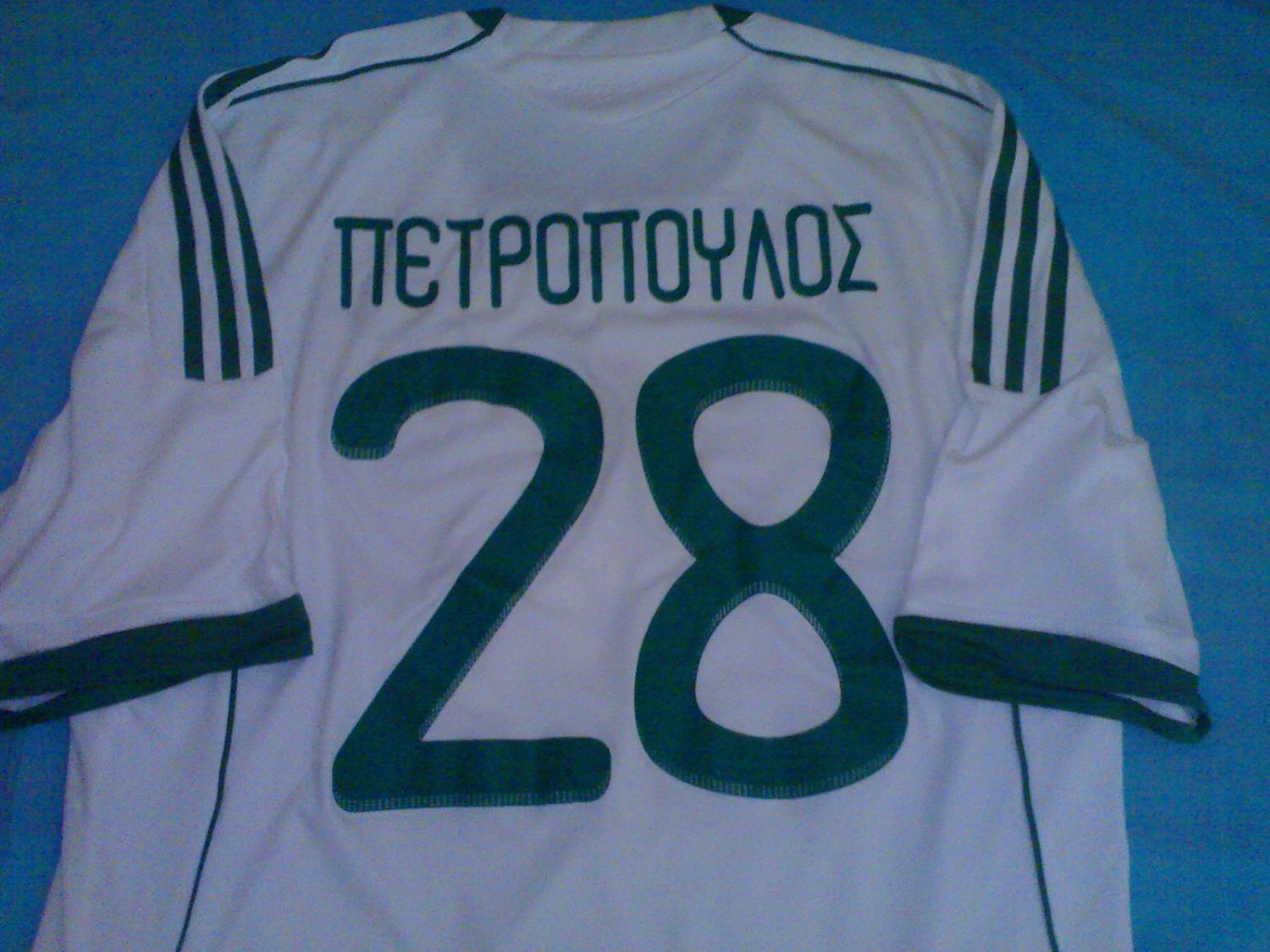 maillot de foot panathinaikos exterieur 2011-2012 rétro