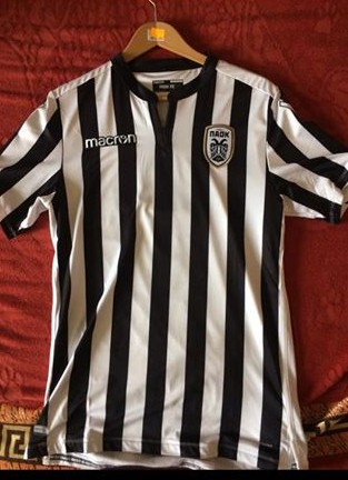 maillot de foot paok salonique domicile 2017-2018 pas cher