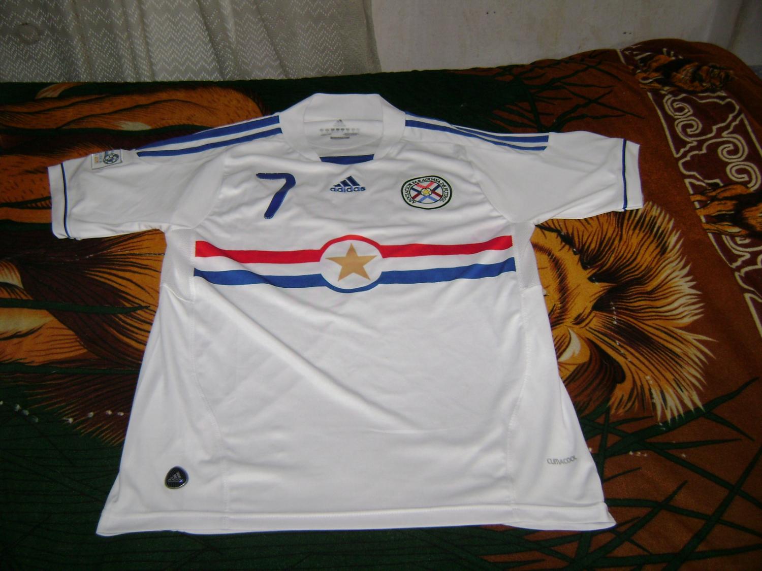 maillot de foot paraguay exterieur 2011-2013 rétro