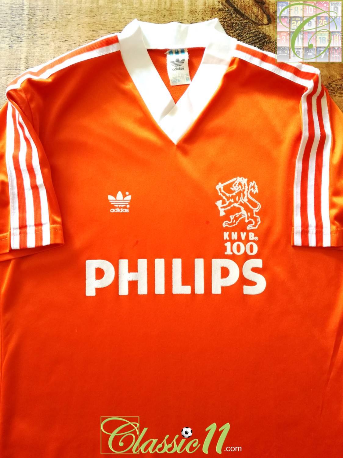 maillot de foot pays-bas domicile 1988-1990 pas cher