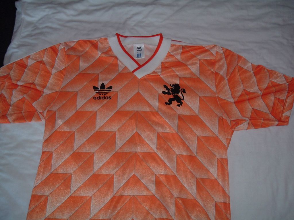 maillot de foot pays-bas domicile 1988 pas cher