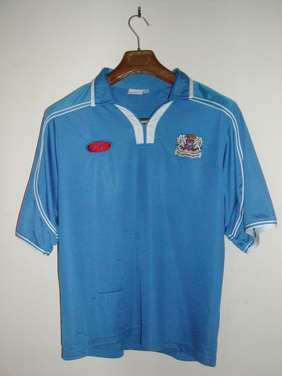 maillot de foot peterborough united domicile 2002-2003 rétro