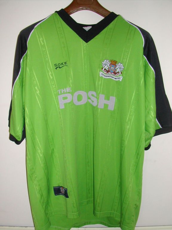 maillot de foot peterborough united exterieur 2000-2001 rétro