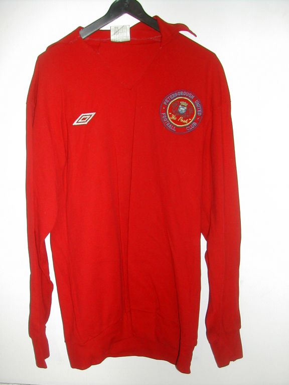 maillot de foot peterborough united gardien 1977-1979 rétro
