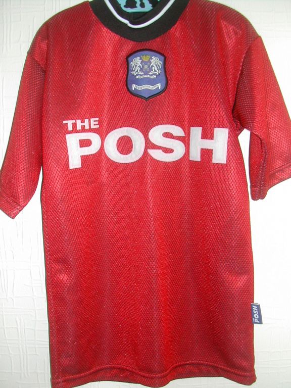 maillot de foot peterborough united gardien 2001-2002 rétro