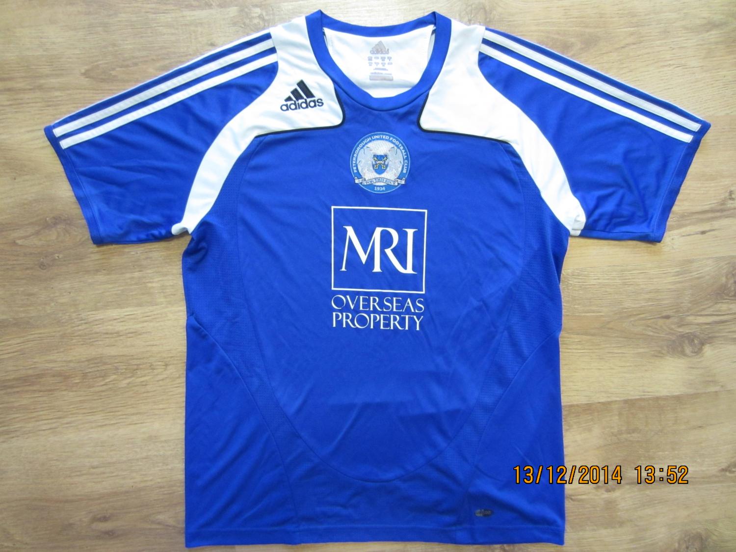 maillot de foot peterborough united réplique 2008-2010 rétro