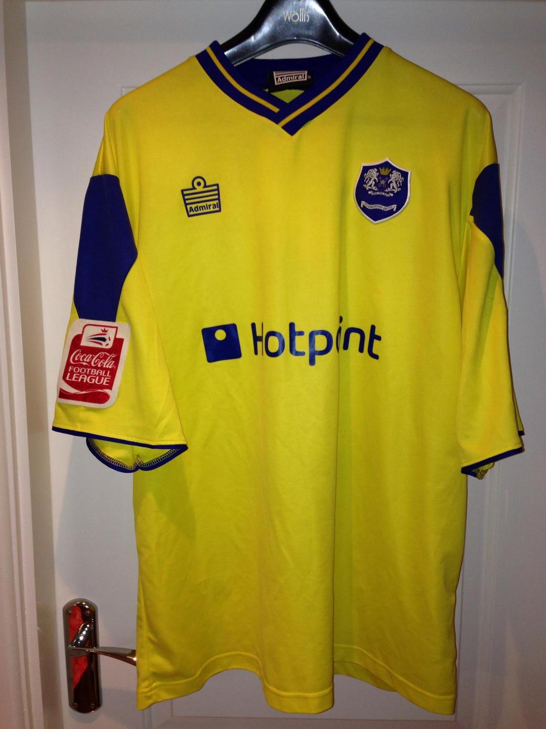 maillot de foot peterborough united third 2004-2005 rétro