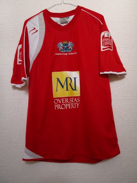 maillot de foot peterborough united third 2007-2008 rétro