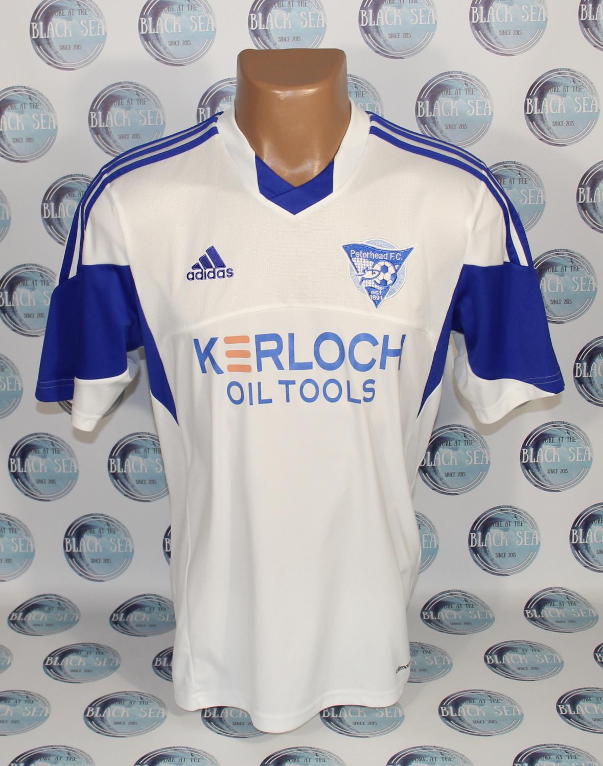 maillot de foot peterhead fc exterieur 2012-2013 rétro