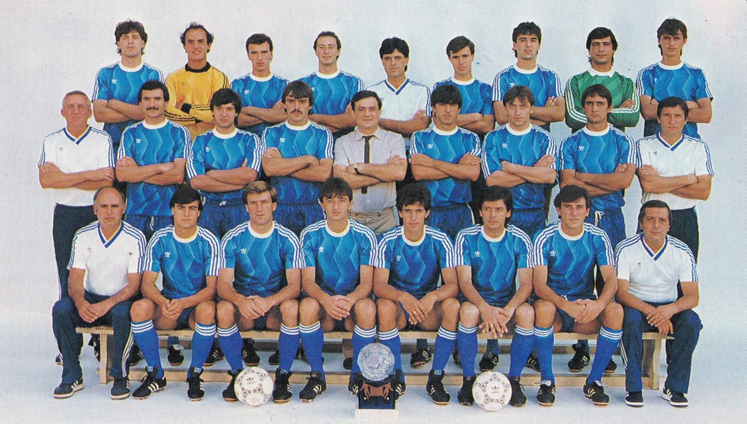 maillot de foot pfk levski sofia gardien 1986-1988 rétro
