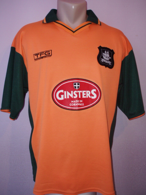 maillot de foot plymouth argyle fc exterieur 2004-2005 rétro