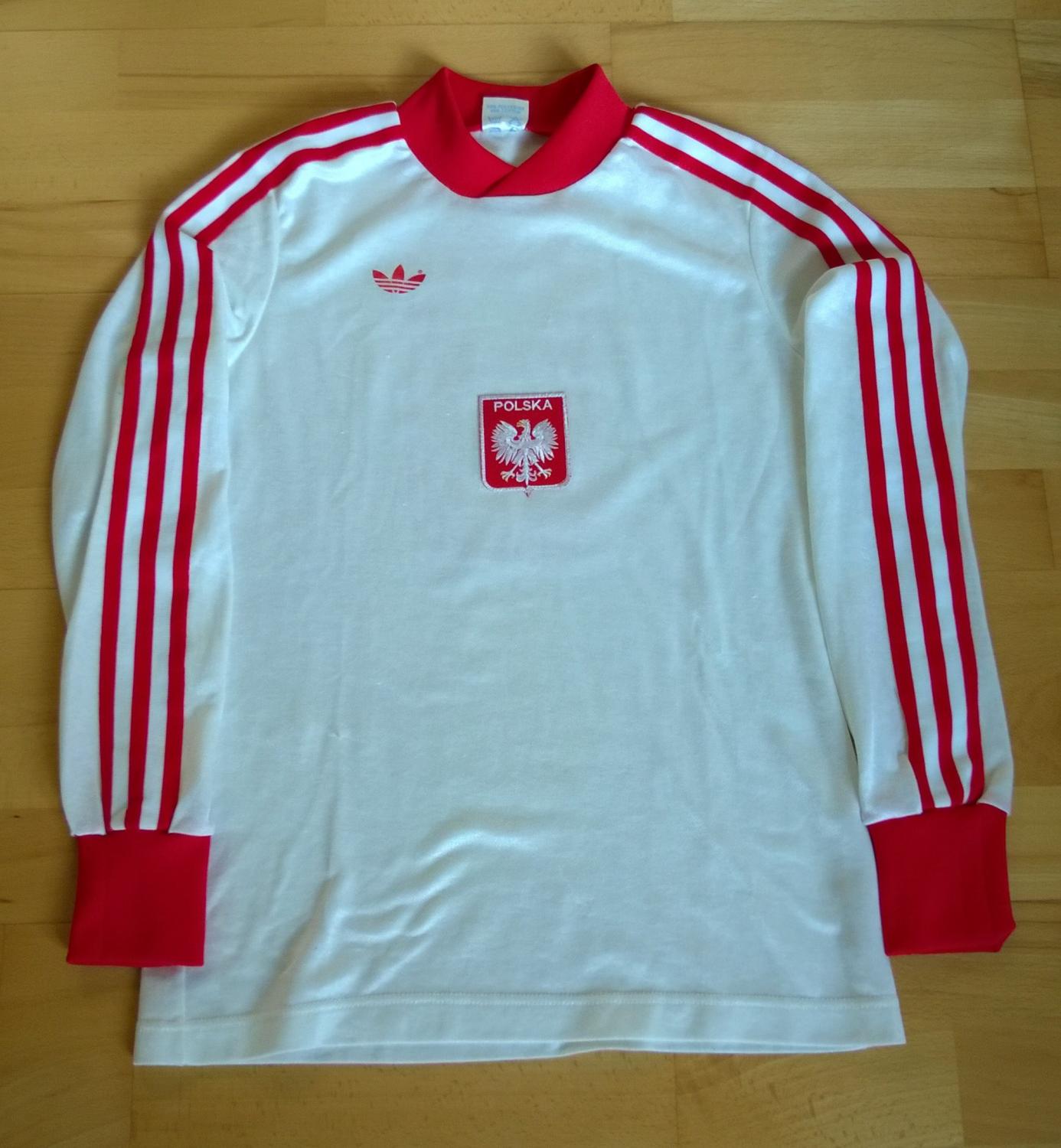 maillot de foot pologne domicile 1975-1977 pas cher