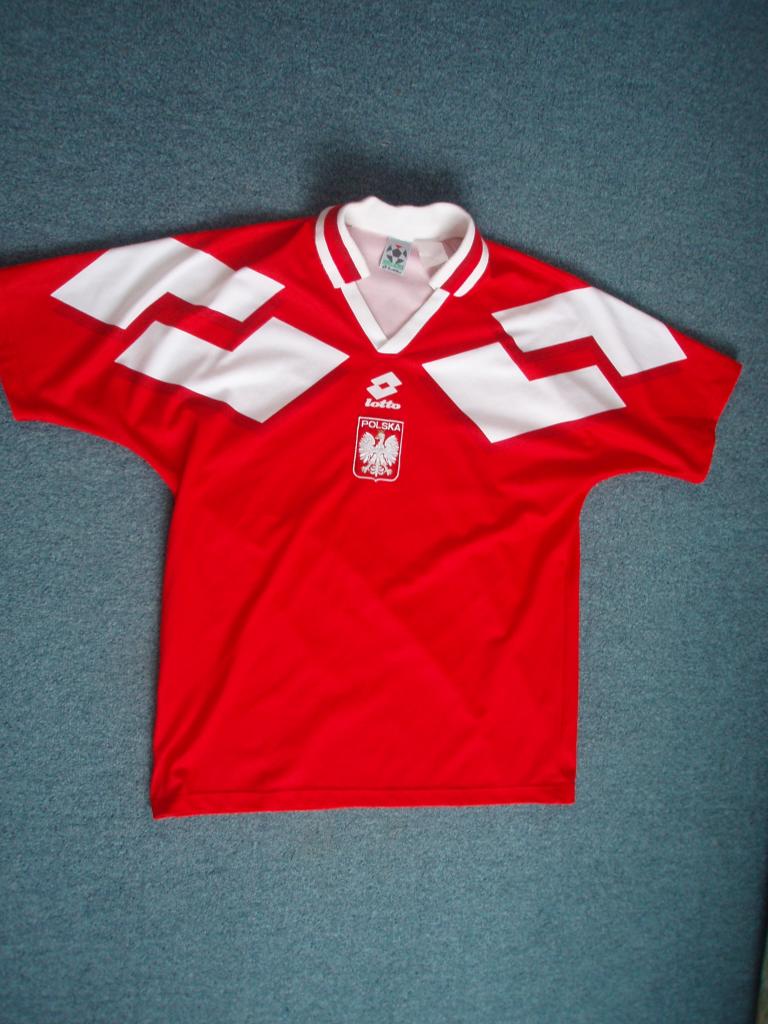 maillot de foot pologne exterieur 1992-1994 pas cher