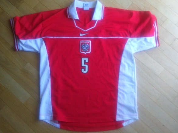 maillot de foot pologne exterieur 1997-1998 pas cher