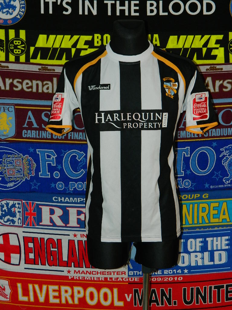 maillot de foot port vale fc domicile 2008-2010 rétro