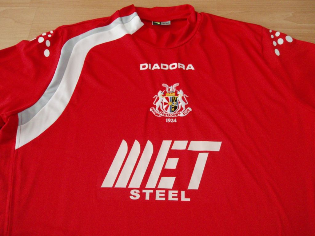 maillot de foot portadown fc domicile 2006-2007 pas cher