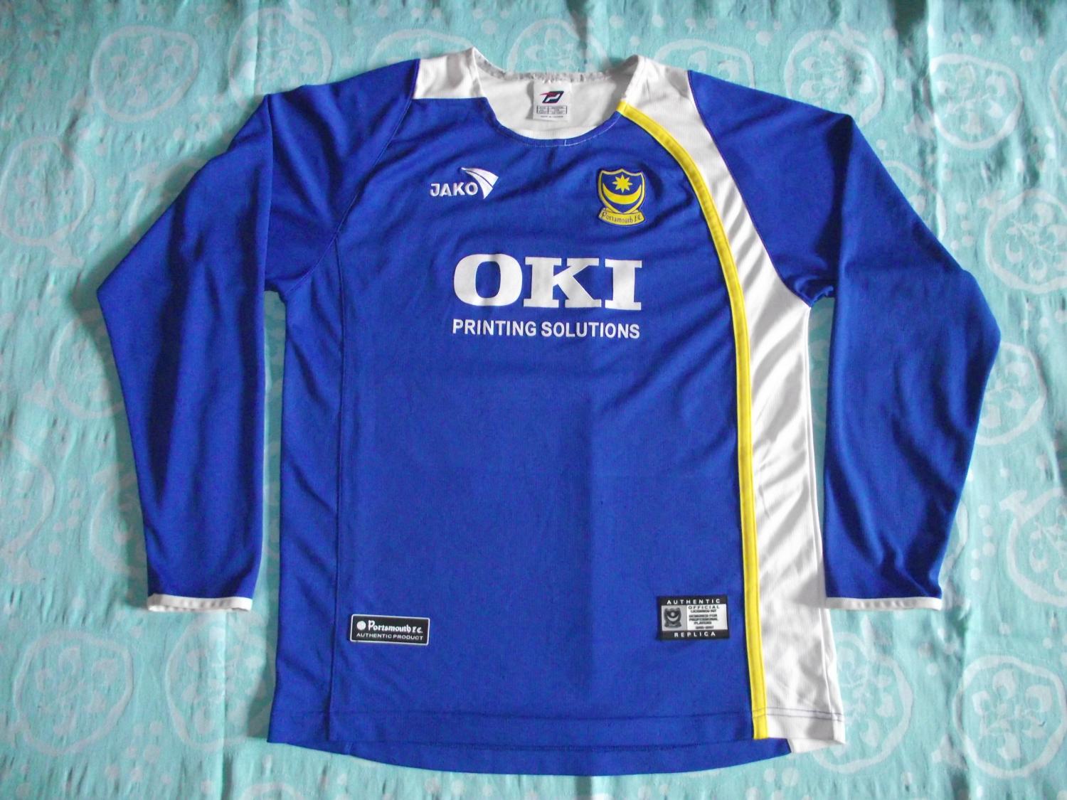 maillot de foot portsmouth domicile 2005-2006 pas cher