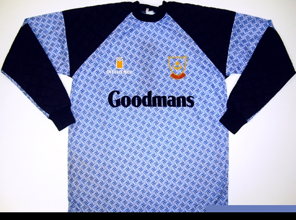 maillot de foot portsmouth gardien 1991-1993 rétro