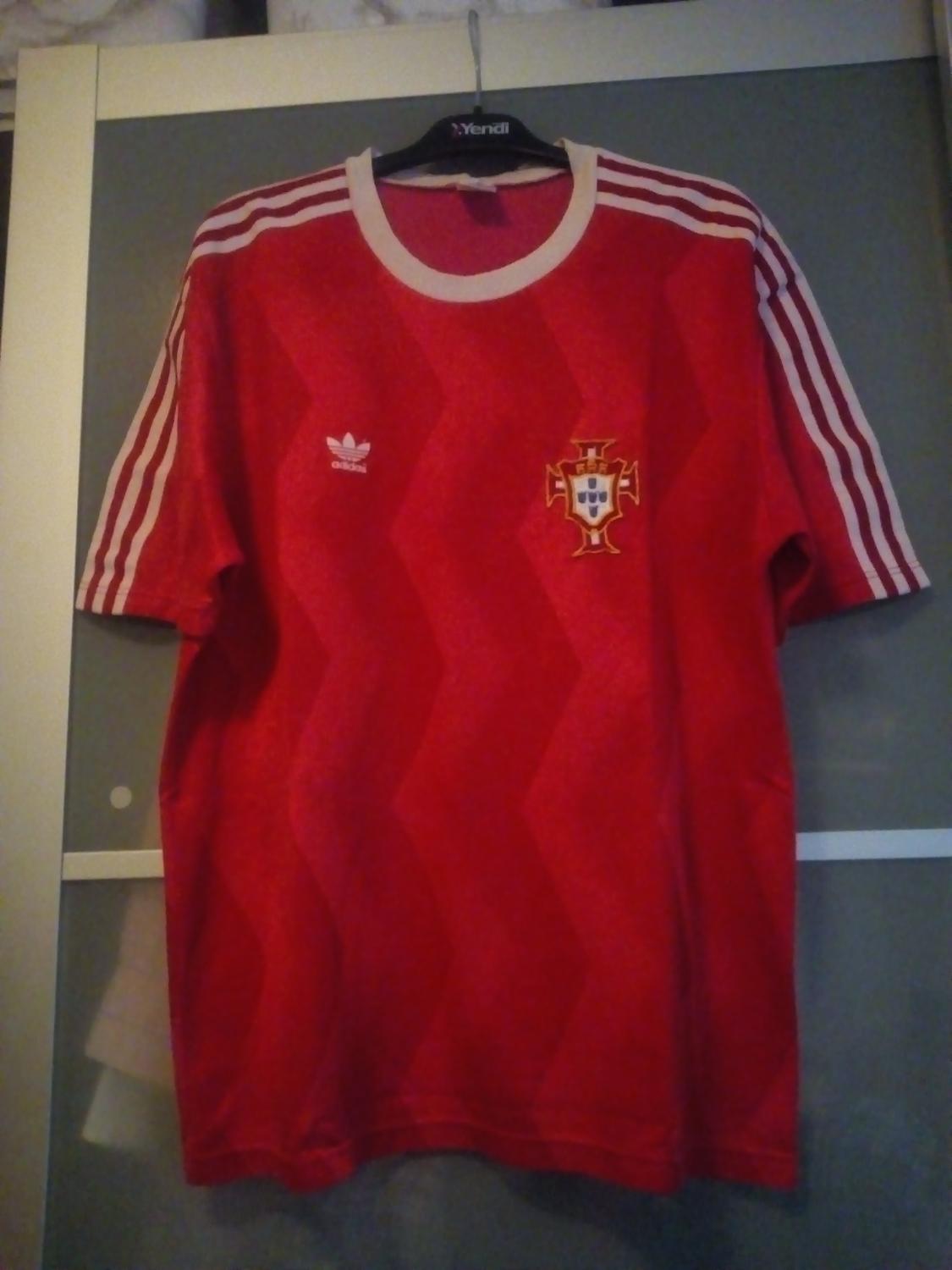 maillot de foot portugal domicile 1987-1988 rétro