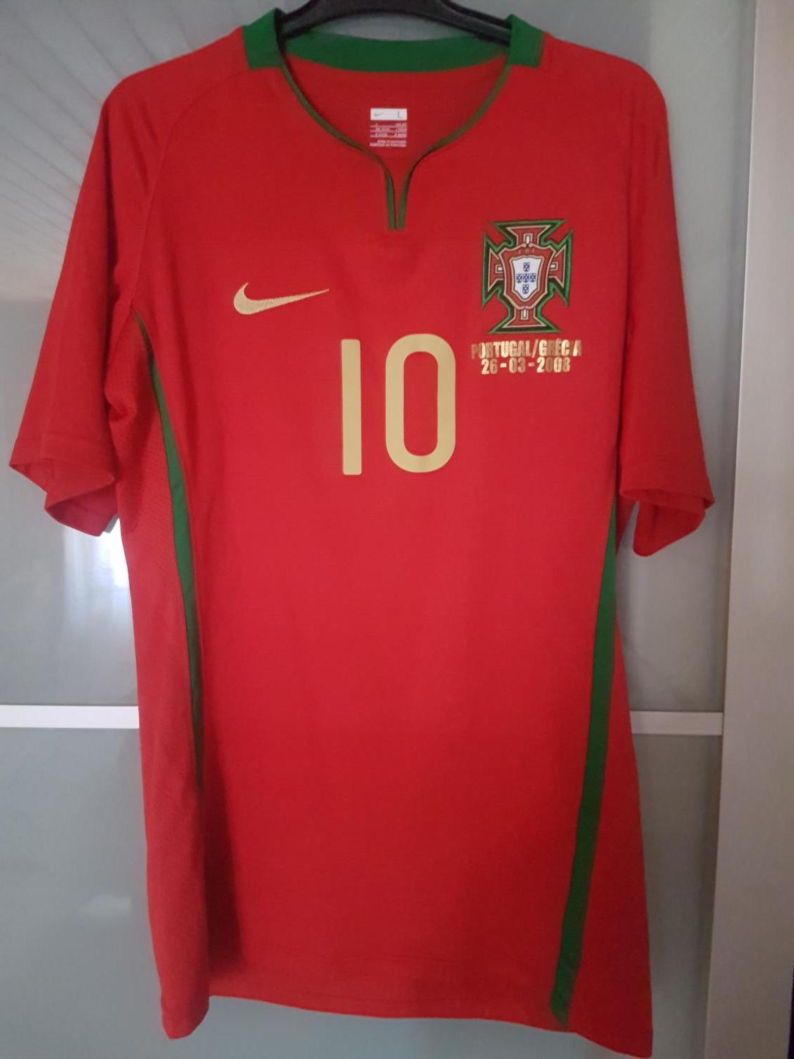 maillot de foot portugal domicile 2008-2010 rétro