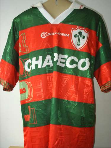 maillot de foot portuguesa de desportos domicile 1996 rétro