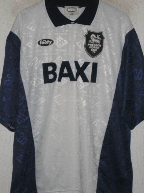 maillot de foot preston north end domicile 1995-1996 pas cher