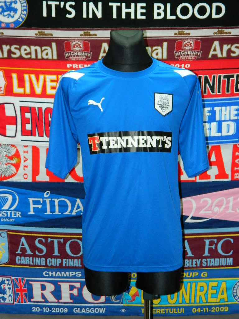 maillot de foot preston north end exterieur 2010-2011 rétro