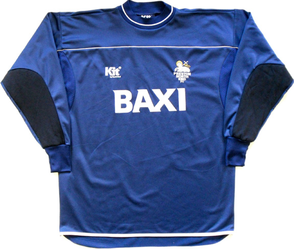 maillot de foot preston north end gardien 1998-2000 pas cher