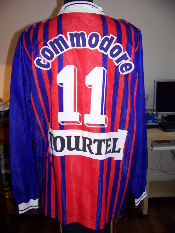 maillot de foot psg domicile 1993-1994 rétro