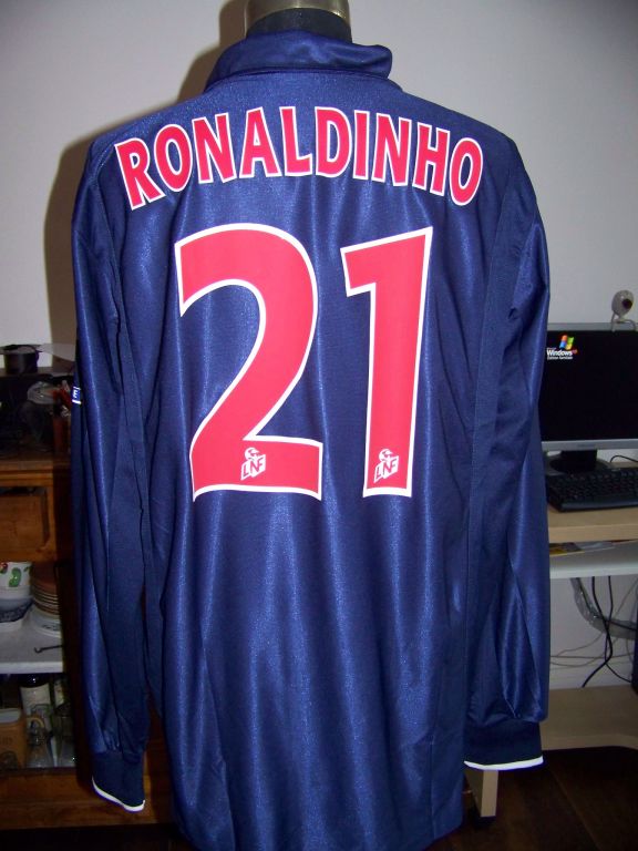 maillot de foot psg domicile 2001-2002 rétro