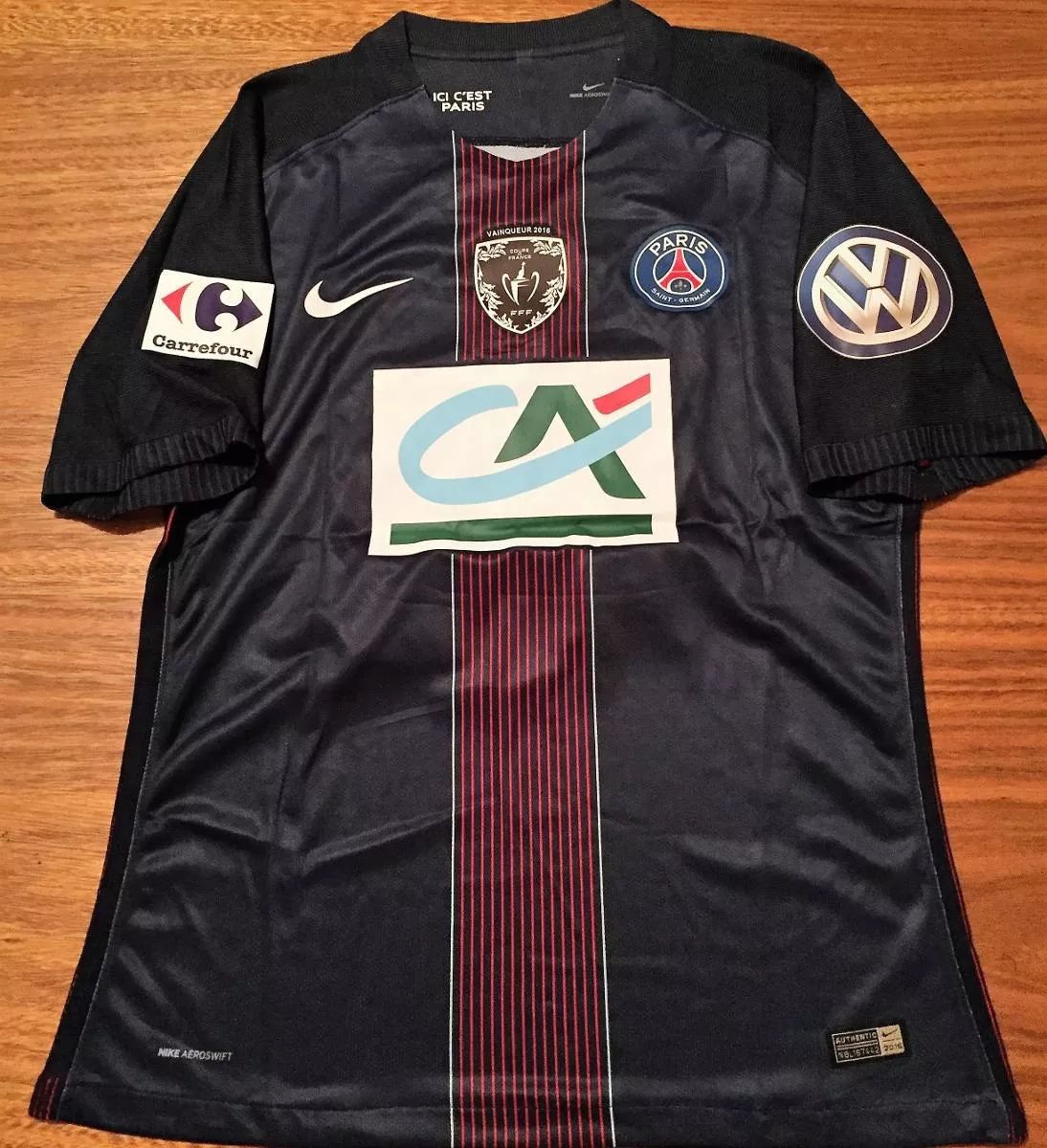 maillot de foot psg réplique 2016-2017 rétro